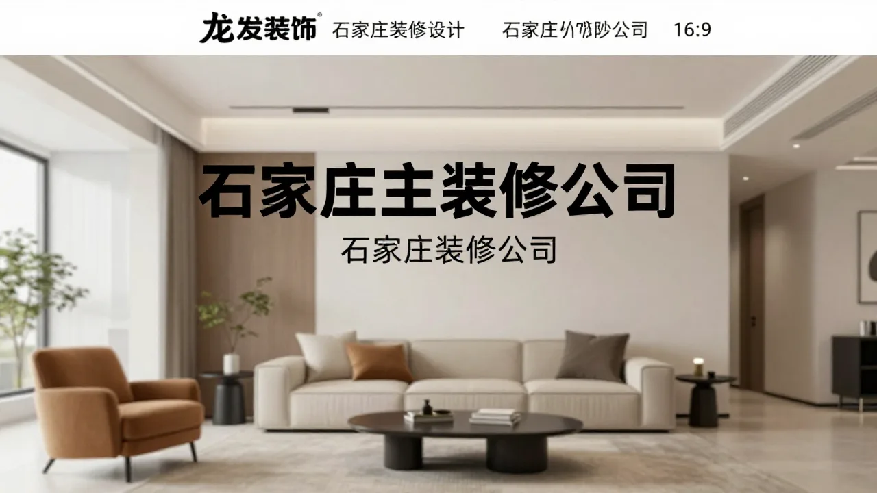龙发装饰 首页主视觉